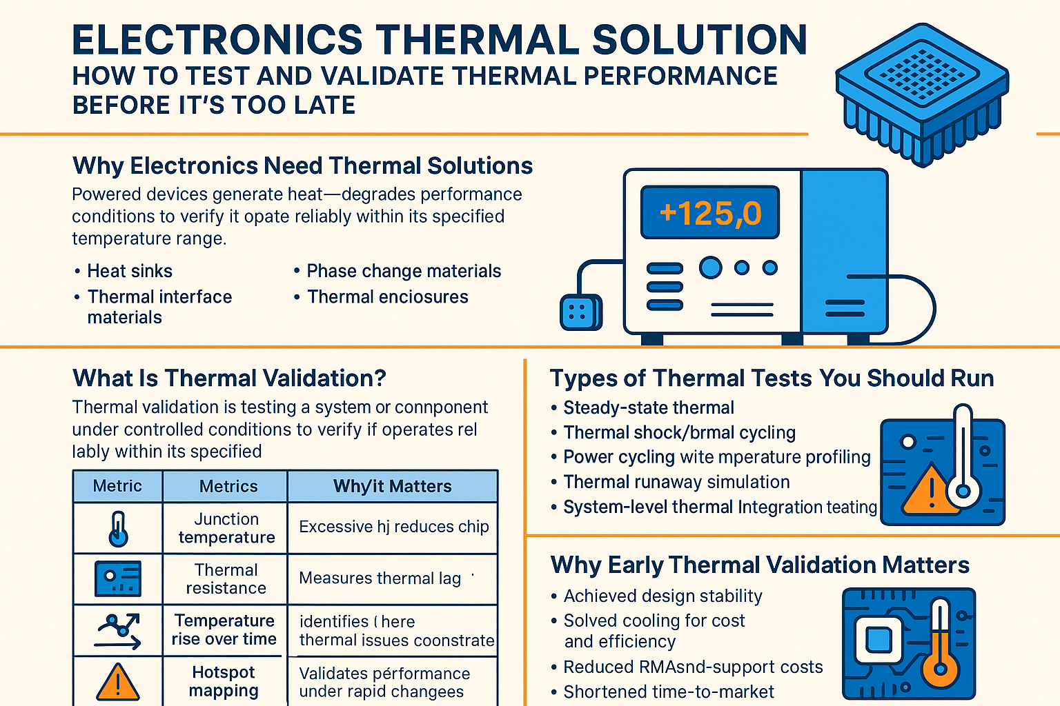 electronic thermal solution built by AI